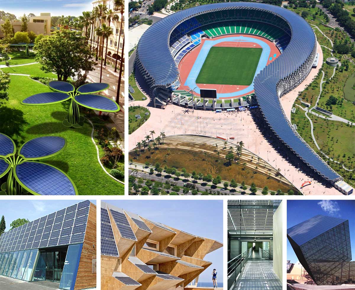 fotovoltaico, architettura, applicazioni