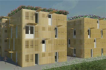 Progetto di riqualificazione del Collegio Onaosi – Facciata sud