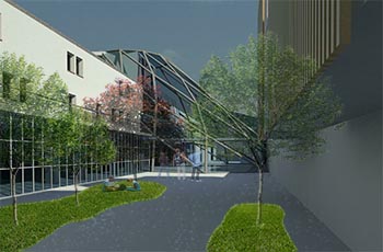 Progetto di riqualificazione del Collegio Onaosi – accesso al corpo torre